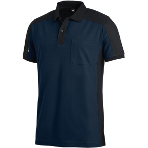 FHB KONRAD Polo-Shirt marine-schwarz Gr. 5XL