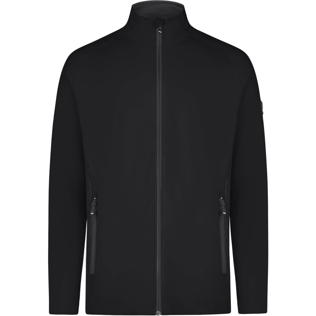FHB KUNO Fleece-Jacke schwarz