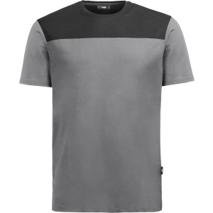 FHB Arbeits T-Shirt KNUT grau-schwarz Gr. L