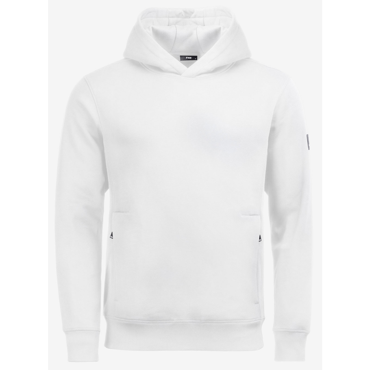 FHB BENNET Hoodie unisex weiß