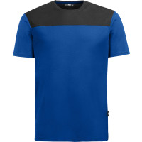 FHB Arbeits T-Shirt KNUT royalblau-schwarz