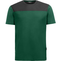 FHB Arbeits T-Shirt KNUT grün-schwarz