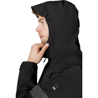 FHB LUCA Regenjacke anthrazit-schwarz