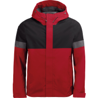 FHB LUCA Regenjacke rot-schwarz