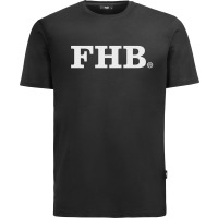 T-Shirt in schwarz mit FHB Logo