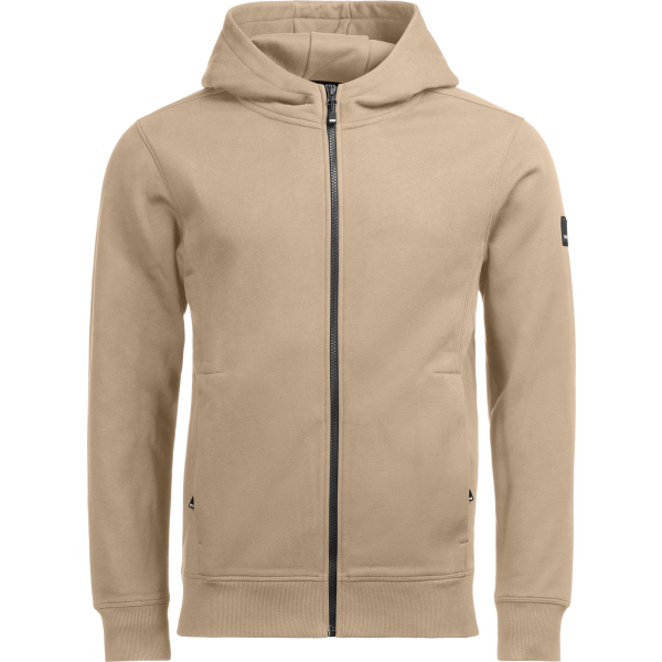 FHB QUENTIN Hoodie Jacke beige