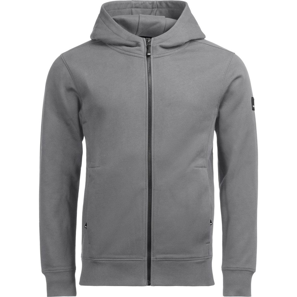 FHB QUENTIN Hoodie Jacke grau