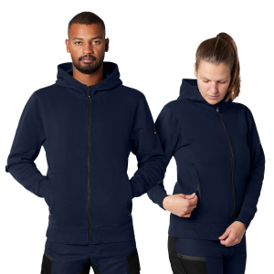 FHB QUENTIN Hoodie Jacke marine