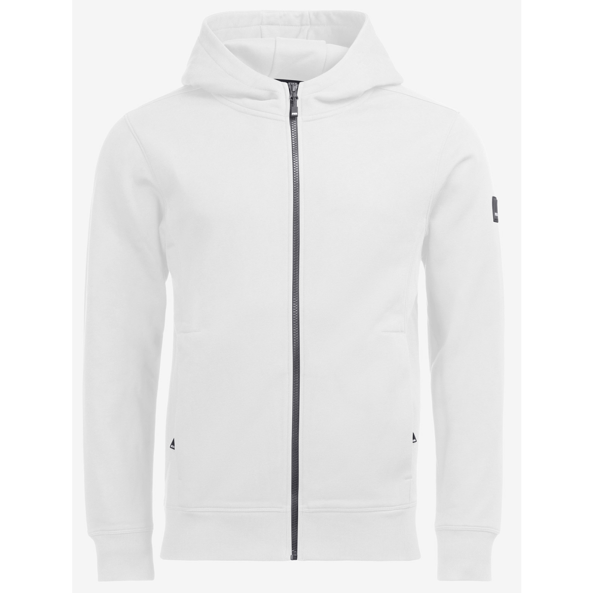 FHB QUENTIN Hoodie Jacke weiß