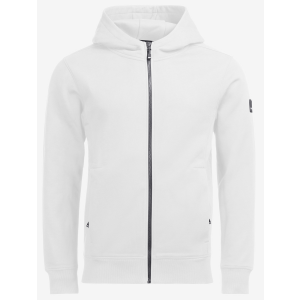 FHB QUENTIN Hoodie Jacke weiß