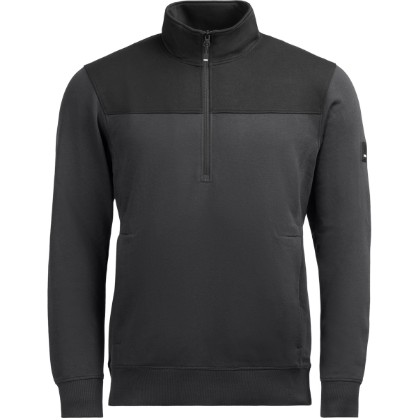 FHB ROB Zip-Sweatshirt anthrazit-schwarz