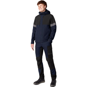 FHB LUCA Regenjacke marine-schwarz