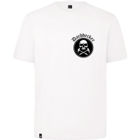 Dachdecker Totenkopf T-Shirt weiß