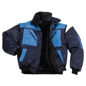 3in1 Arbeitsjacke und Weste marine blau