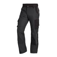 FHB BRUNO Arbeitshose Twill anthrazit-schwarz