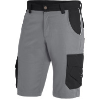 THEO Arbeits-Shorts von FHB Twill grau-schwarz