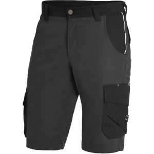 THEO Arbeits-Shorts von FHB Twill anthrazit-schwarz