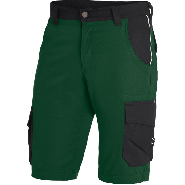 THEO Arbeits-Shorts von FHB Twill grün-schwarz