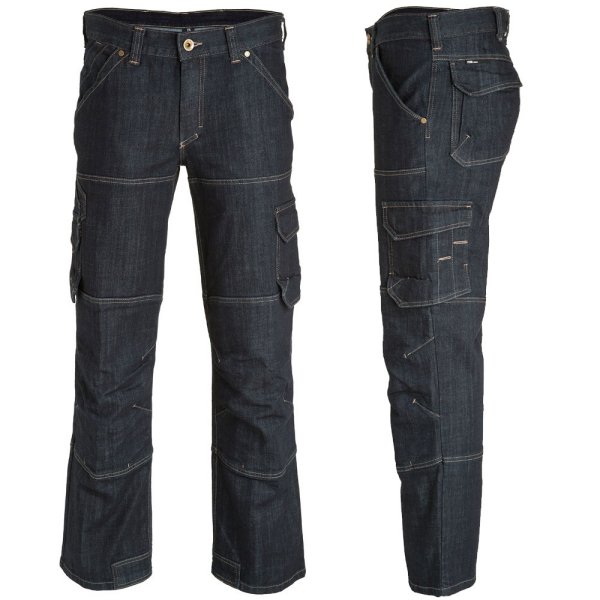 Arbeitshose Jeansarbeitshose Stretch-Jeans Denim