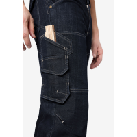 Arbeitshose Jeansarbeitshose Stretch-Jeans Denim