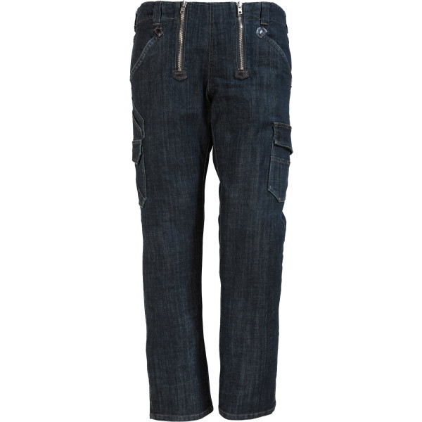 FRIEDHELM Stretch-Jeans-Zunfthose schwarzblau