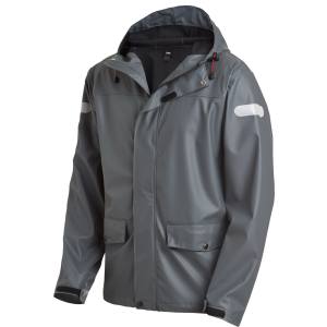 RAINER Regenjacke PU-Stretch anthrazit