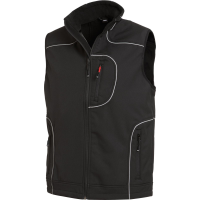 MARTIN Softshell-Weste schwarz