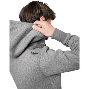 BENNO Sweater-Jacke mit Kapuze grau