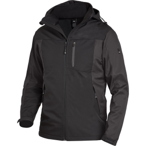 FHB JANNIK Softshelljacke anthrazit-schwarz