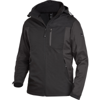 FHB JANNIK Softshelljacke anthrazit-schwarz