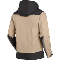 FHB JANNIK Softshelljacke beige-schwarz