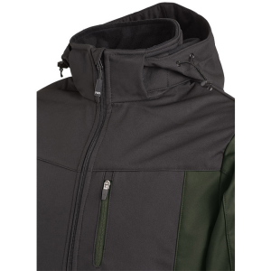 FHB JANNIK Softshelljacke oliv-schwarz