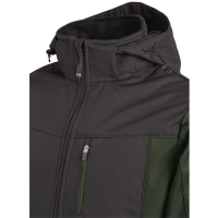 FHB JANNIK Softshelljacke oliv-schwarz