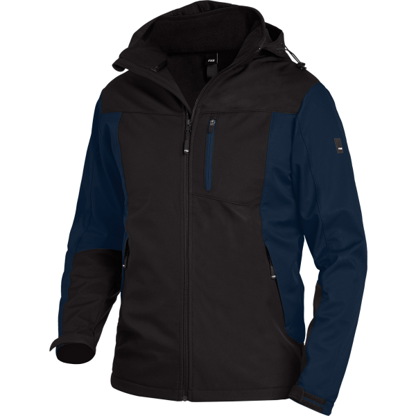 FHB JANNIK Softshelljacke marine-schwarz