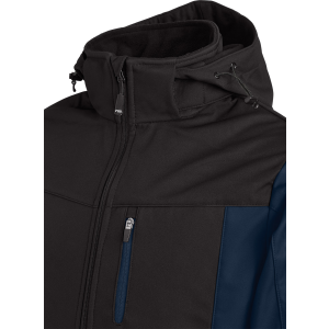 FHB JANNIK Softshelljacke marine-schwarz