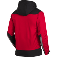 FHB JANNIK Softshelljacke rot-schwarz