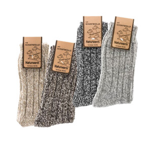 3-Paar Norwegersocken farbig