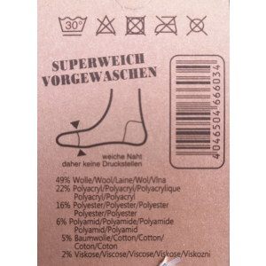 2-Paar Norwegersocken farbig