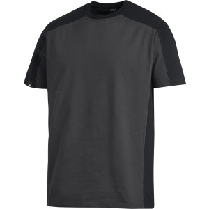 Bicolor T-Shirt von FHB anthrazit schwarz