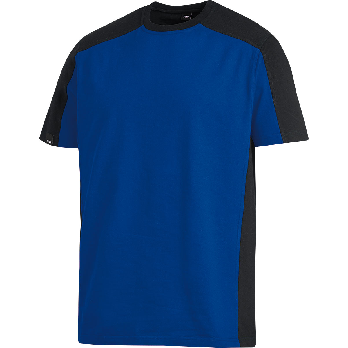 Bicolor T-Shirt von FHB königsblau schwarz