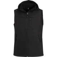 FHB Softshell Arbeits-Weste schwarz