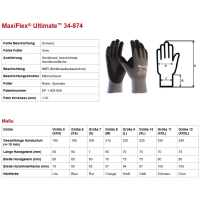 Montagehandschuhe MaxiFlex Ultimate 34-874