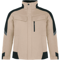 FHB LARS Arbeitsjacke beige-schwarz