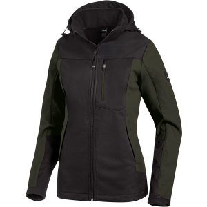 FHB JULIA Softshell-Jacke Damen oliv-schwarz