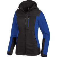 FHB JULIA Softshell-Jacke Damen royalblau-schwarz