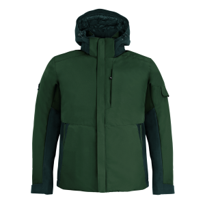 FHB GEORG Arbeitsjacke Primaloft oliv-schwarz