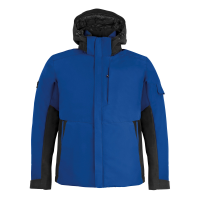 FHB GEORG Arbeitsjacke Primaloft blau-schwarz