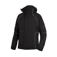 FHB Winter Softshell-Jacke schwarz