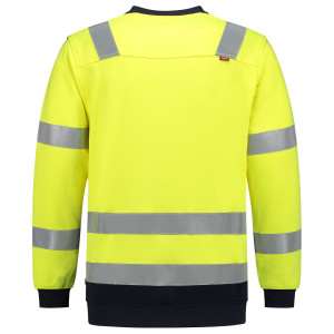 TRICOTP Sweatshirt Multinorm gelb marine