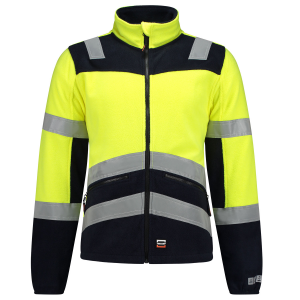 TRICORP Fleecejacke Multinorm gelb/marine